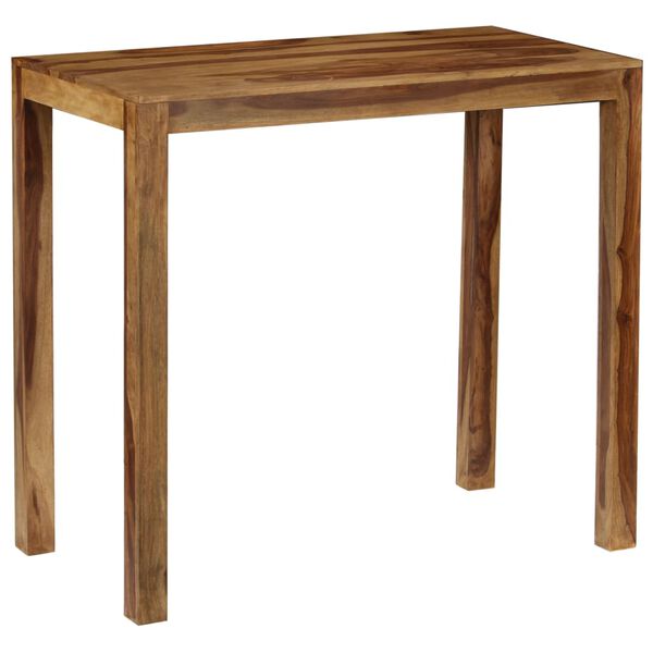 vidaXL Bar Table Solid Acacia Wood 118x60x107 cm