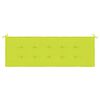 vidaXL Garden Bench Cushion Bright Green 150x50x3 cm Oxford Fabric