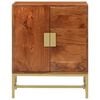 vidaXL Sideboard 60x35x75 cm Solid Wood Acacia