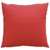 vidaXL Throw Pillows 4 pcs Red 50x50 cm Fabric