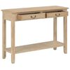 vidaXL Console Table 110x35x80 cm Wood