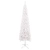 vidaXL Slim Christmas Tree White 180 cm