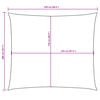 vidaXL Sunshade Sail Oxford Fabric Rectangular 2x2.5 m Anthracite
