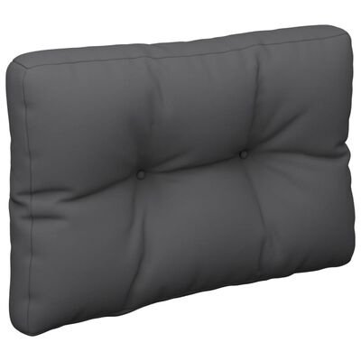 vidaXL Pallet Cushion Anthracite 50x40x12 cm Fabric