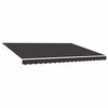 vidaXL Awning Replacement Fabric Grey 400x300 cm Polyester