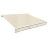 Awning Top Sunshade Canvas Cream 3 x 2,5 m