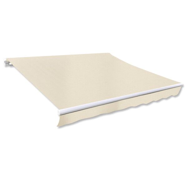 Awning Top Sunshade Canvas Cream 3 x 2,5 m