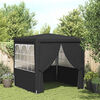vidaXL Professional Party Tent Side Walls 2.5x2.5 m Anthracite 90 g/m²