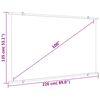 vidaXL Projection Screen 100" 16:9