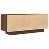vidaXL TV Cabinet Brown Oak 100x35x40 cm Engineered Wood