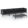 vidaXL Garden Lounge Set | Dark Grey