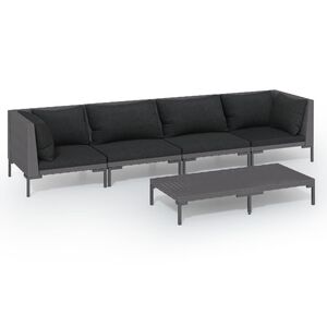 vidaXL Garden Lounge Set | Dark Grey