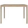 vidaXL Dining Table 110x70x75 cm Solid Wood Acacia