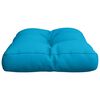 vidaXL Pallet Cushion Blue 50x40x12 cm Fabric