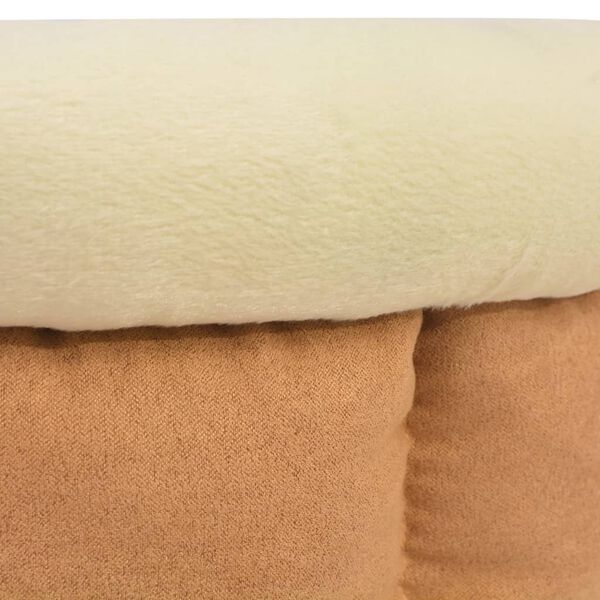 vidaXL Dog Bed Size L Beige