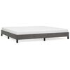 vidaXL Bed Frame without Mattress Dark Grey 200x200 cm Velvet