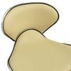 vidaXL Salon Spa Stool Cream Faux Leather