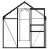 vidaXL Greenhouse Anthracite Aluminium 5.89 m²