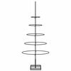 vidaXL Metal Christmas Tree for Decoration Black 90 cm