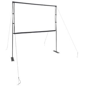 vidaXL Projection Screen with Stands 100 Inch 16:9