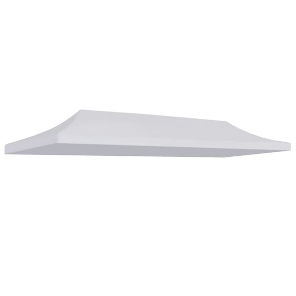 vidaXL Party Tent Roof 3x6 m White