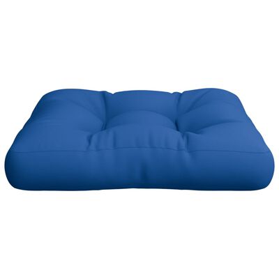 vidaXL Pallet Cushion Royal Blue 60x60x12 cm Fabric