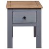 vidaXL Bedside Cabinet Grey 46x40x57 cm Pine Panama Range