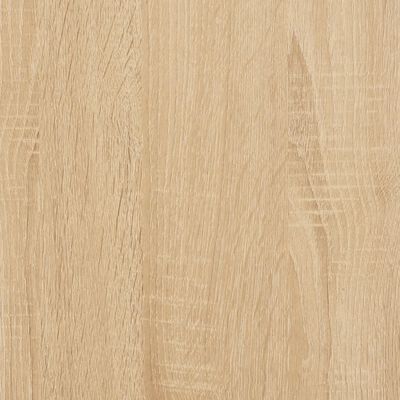 vidaXL Book Cabinet/Sideboard Sonoma Oak 66x30x130 cm Engineered Wood
