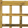 vidaXL 3-Panel Room Divider/Trellis Solid Acacia Wood 120x170 cm