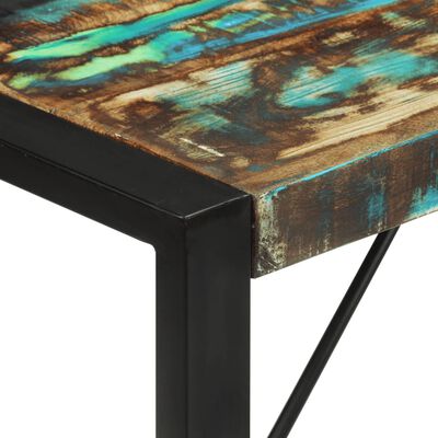vidaXL Dining Table 120x55x76 cm Solid Wood Reclaimed