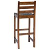 vidaXL Bar Stools 2 pcs Solid Reclaimed Wood