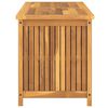 vidaXL Garden Box 114x50x58 cm Solid Wood Teak