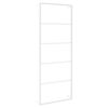 vidaXL Towel Rack White 45x10x115 cm Steel
