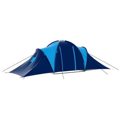 vidaXL Tent Polyester 9 Blue-dark | vidaXL.ae