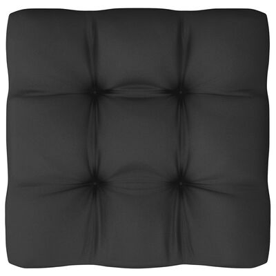 vidaXL 6 Piece Garden Lounge Set with Cushions Grey Solid Pinewood