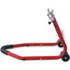 vidaXL Motorcycle Rear Stand Red