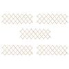 vidaXL Trellis Fences 5 pcs Firwood 180x60 cm