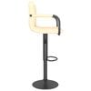 vidaXL Bar Stools 2 pcs Cream Velvet