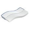 vidaXL Foam Mattress | White | Polyester Fabric, Memory Foam | 200x140 cm