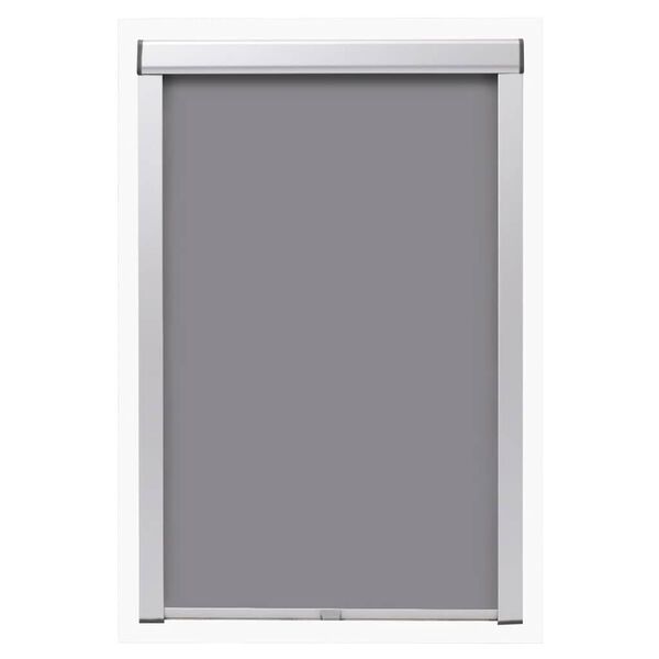 vidaXL Blackout Roller Blind Grey FK06