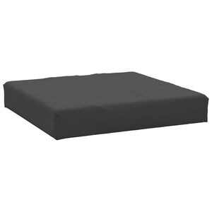 vidaXL Pallet Cushion | Black | Oxford fabric (100% polyester) | 60 x 60 x 6 cm
