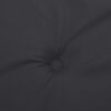 vidaXL Garden Chair Cushions 6 pcs Black 50x50x4 cm Oxford Fabric