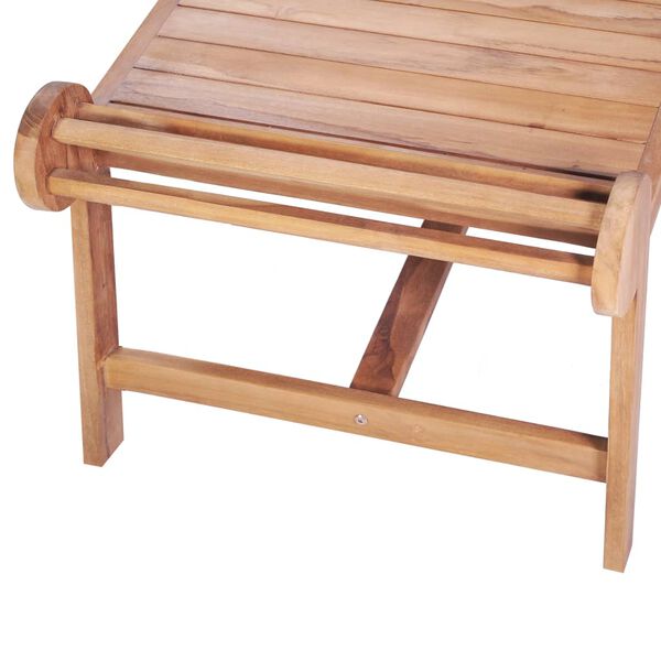 vidaXL Coffee Table 100x50x45 cm Solid Teak