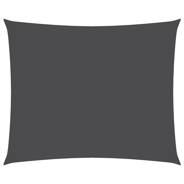 vidaXL Sunshade Sail Oxford Fabric Rectangular 4x5 m Anthracite
