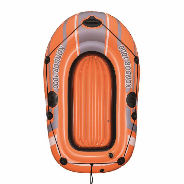 Bestway Rowing Boat with Storage Orange 155 x 93 cm Vinyl