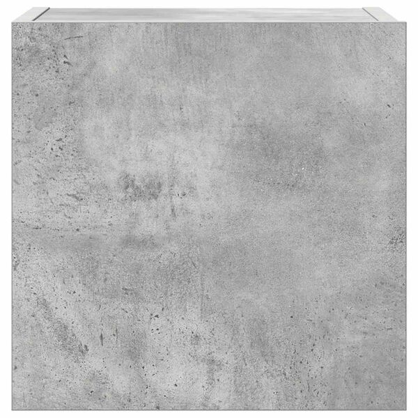 vidaXL 8 Piece TV Cabinet Set Concrete Grey Engineered Wood