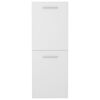vidaXL Bathroom Cabinet White 30x30x80 cm Engineered Wood