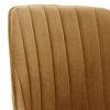 vidaXL Dining Chairs 2 pcs Brown Velvet