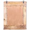 vidaXL Bathroom Vanity Cabinet with Mirror Solid Mango Wood