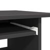 vidaXL Desk Grey 80x45x74 cm Engineered Wood